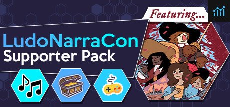 LudoNarraCon Supporter Pack featuring Cyrano PC Specs