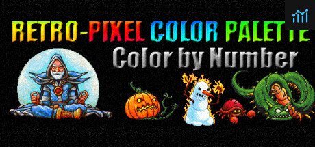 RETRO-PIXEL COLOR PALETTE: Color by Number PC Specs