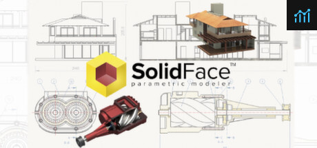 SolidFace Parametric CAD Modeler 2D/3D PC Specs