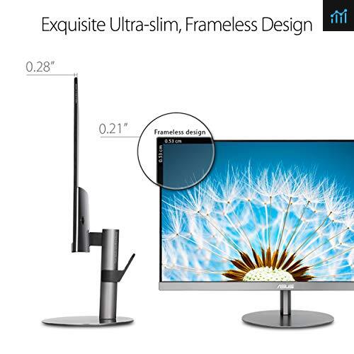 Asus Designo Mz279hl 27 1080p Ips Eye Care Height Adjustable Review Pcgamebenchmark