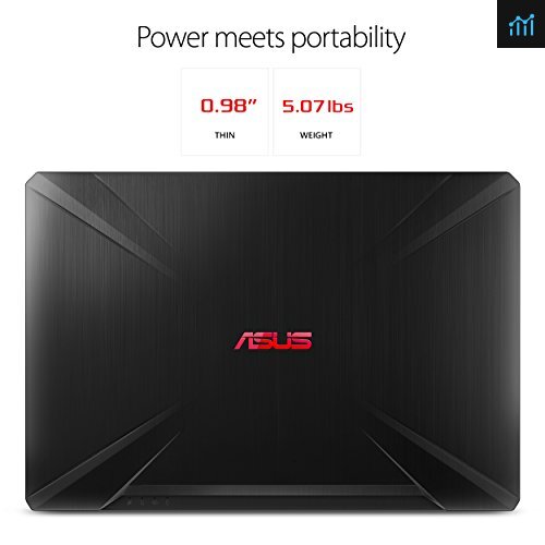 ASUS FX504 Thin & Light TUF review - gaming laptop tested