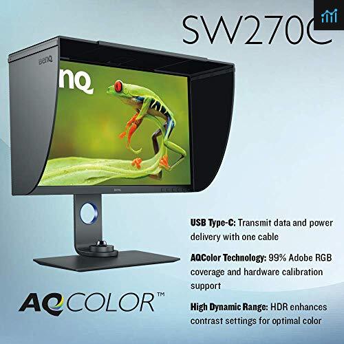 Benq Sw270c Photovue 27 Inch Qhd 1440p Ips Photo Editing Review Pcgamebenchmark