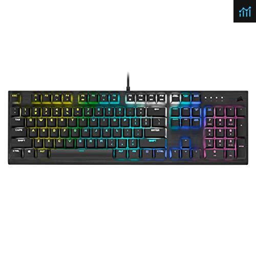 The Corsair Gaming K100 RGB Keyboard Review: Optical-Mechanical