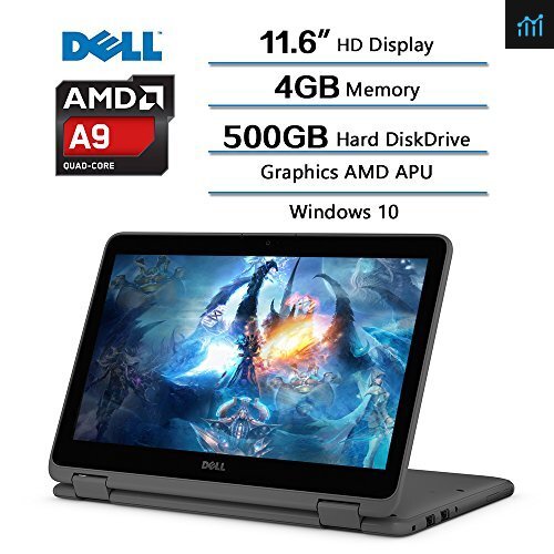 Dell Inspiron 11.6 inch Touchscreen 360 Convertible 2 in 1 review - gaming laptop tested