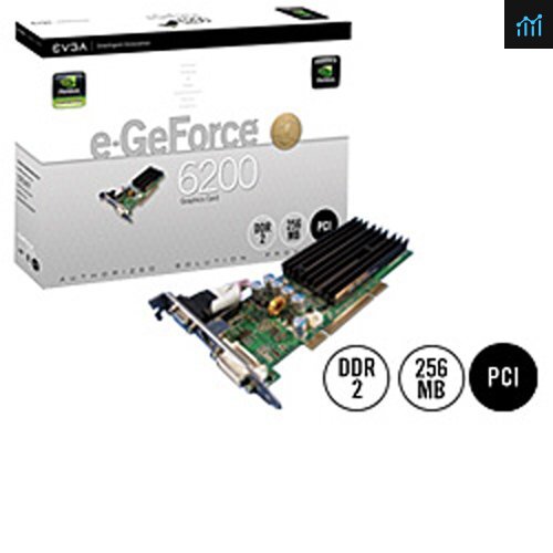 EVGA 256-P1-N399-LX e-GeForce 6200 256MB DDR2 PCI review