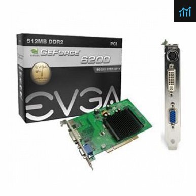 evga 512-P1-N402 KR EVGA GeForce 6200 512MB PCI DDR2 review