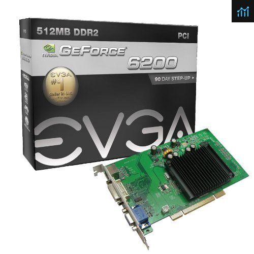 EVGA GeForce 6200 512 MB DDR2 PCI 2.1 VGA/DVI-I/S-Video review