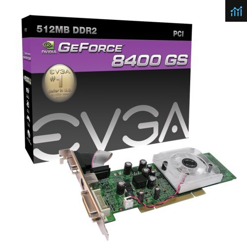 EVGA nVidia e-GeForce 8400 GS 512 MB DDR2 PCI Card review