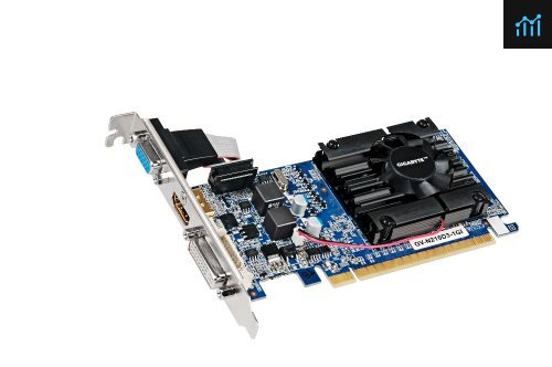 Gigabyte GeForce 210 1GB DDR3 PCI Express 2.0 DVI-I/D-SUB/HDMI Low Profile review - graphics card tested