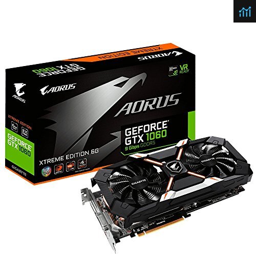 Gigabyte GV-N1060AORUS X-6GD AORUS Xtreme GeForce GTX 1060 6G 9 Gbps Computer review