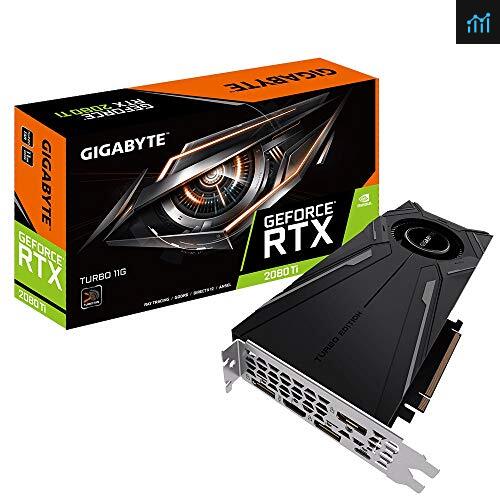 Gigabyte Video Card GV-N208TTURBO-11GC GeForce RTX2080Ti Turbo 11GB review - graphics card tested