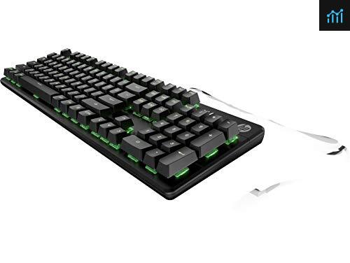 HP Pavilion Wired USB Mechanical review - gaming keyboard tested