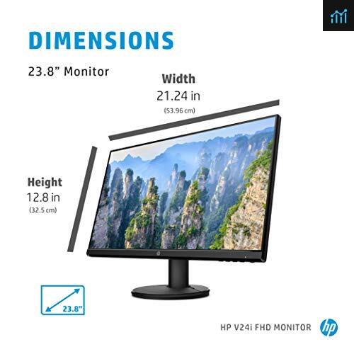 HP V24i review - gaming monitor tested