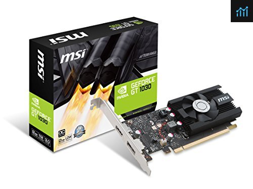 MSI GeForce GT 1030 2G LP OC review - graphics card tested