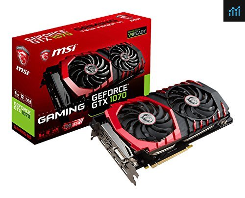 MSI GeForce GTX 1070 DirectX 12 GTX 1070 GAMING 8G 8GB review - graphics card tested