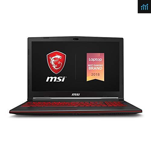 MSI GL63 8SE-054 15.6" Performance review