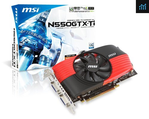 MSI N550GTX-Ti-M2D1GD5/OC review