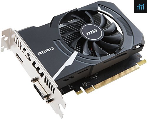 MSI Single Fan Short Foundation with graphics cards GeForce GT 1030 aero ITX review - graphics card tested