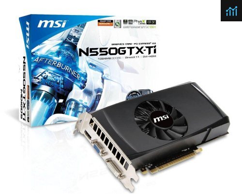 NVIDIA MSI N550GTX-Ti-MD1GD5 V2 GeForce GTX 550 Ti review