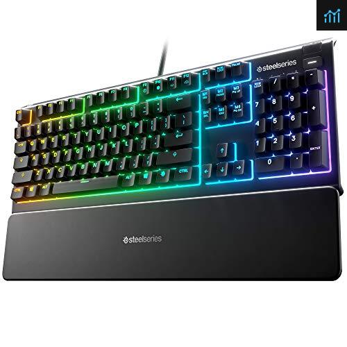 SteelSeries Apex 3 RGB review - gaming keyboard tested