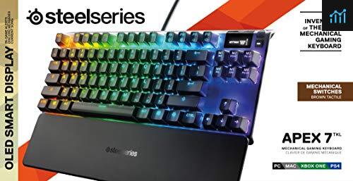 SteelSeries Apex 7 TKL Compact Mechanical review - gaming keyboard tested