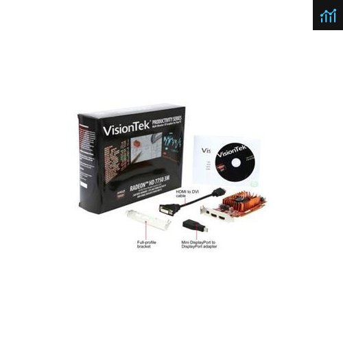 VISIONTEK 900686 / Visiontek Radeon HD 7750 Graphic Card review - graphics card tested