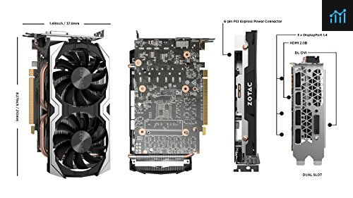 ZOTAC GeForce GTX 1060 AMP Edition review - graphics card tested