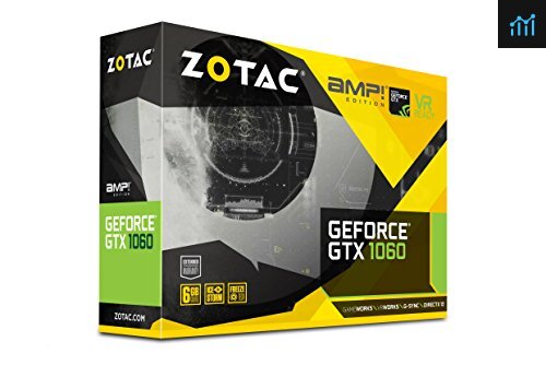 ZOTAC GeForce GTX 1060 AMP Edition review - graphics card tested