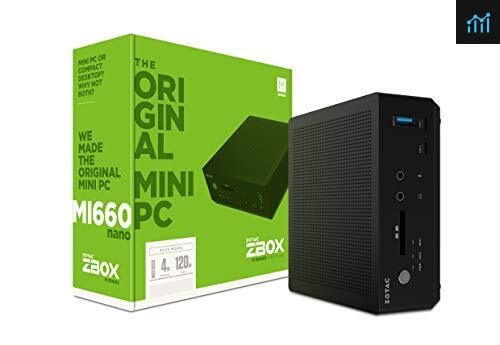 ZOTAC ZBOX MI660 Nano Plus Mini PC 8th Gen Intel Core i7-8550U UHD 620 4GB DDR4/120GB SSD/No OS review