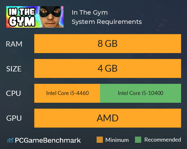 In The Gym System Requirements PC Graph - Can I Run In The Gym In The Gym System Requirements PC Graph - Can I Run In The Gym