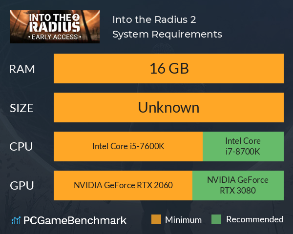 Into the Radius 2 System Requirements PC Graph - Can I Run Into the Radius 2 Into the Radius 2 System Requirements PC Graph - Can I Run Into the Radius 2