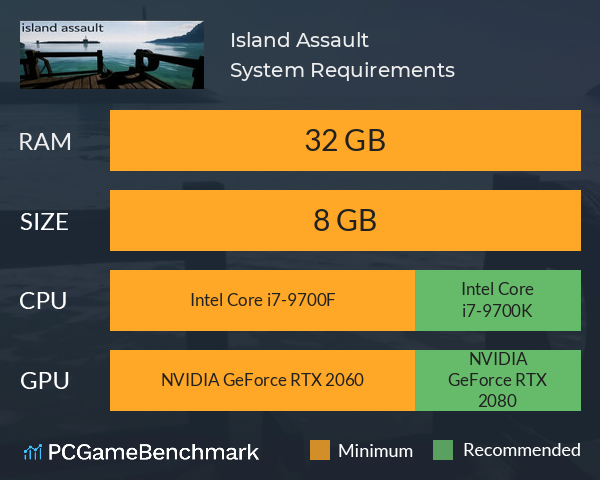 Island Assault System Requirements PC Graph - Can I Run Island Assault