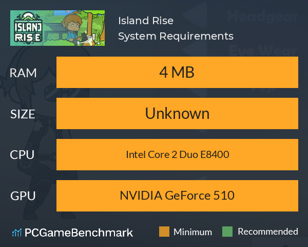 Island Rise System Requirements PC Graph - Can I Run Island Rise Island Rise System Requirements PC Graph - Can I Run Island Rise