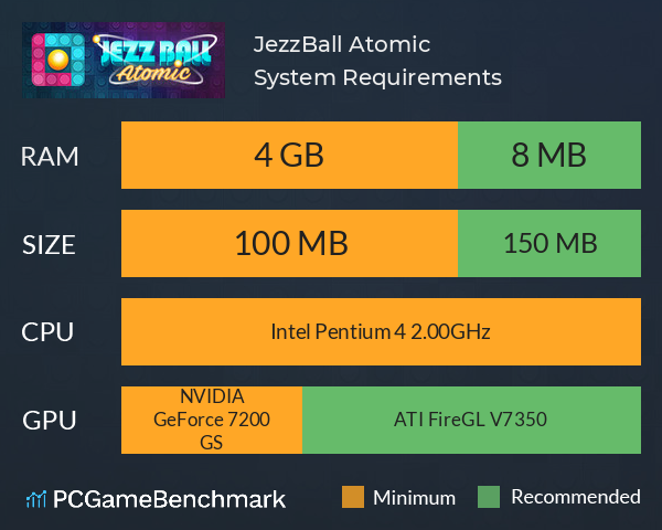 JezzBall Atomic System Requirements PC Graph - Can I Run JezzBall Atomic JezzBall Atomic System Requirements PC Graph - Can I Run JezzBall Atomic