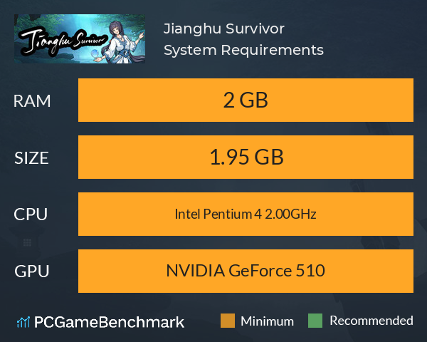 Jianghu Survivor System Requirements PC Graph - Can I Run Jianghu Survivor Jianghu Survivor System Requirements PC Graph - Can I Run Jianghu Survivor