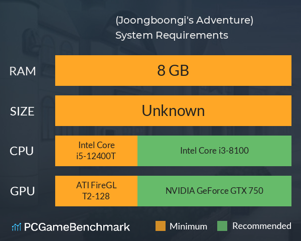 디시인사이드 중붕이의 모험(Joongboongi's Adventure) System Requirements PC Graph - Can I Run 디시인사이드 중붕이의 모험(Joongboongi's Adventure) 디시인사이드 중붕이의 모험(Joongboongi's Adventure) System Requirements PC Graph - Can I Run 디시인사이드 중붕이의 모험(Joongboongi's Adventure)