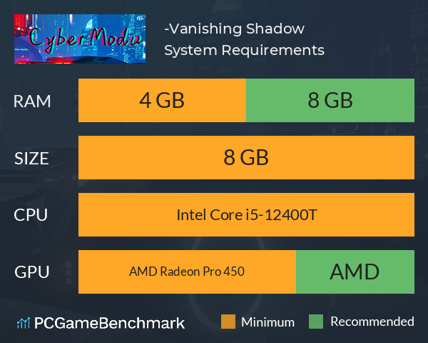 绝影-Vanishing Shadow System Requirements PC Graph - Can I Run 绝影-Vanishing Shadow 绝影-Vanishing Shadow System Requirements PC Graph - Can I Run 绝影-Vanishing Shadow