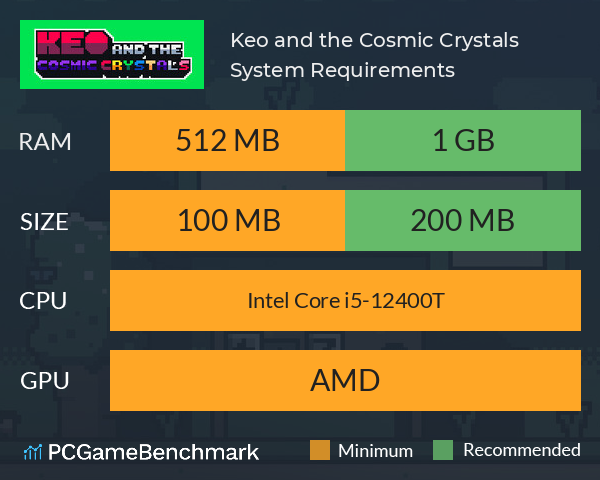 Keo and the Cosmic Crystals System Requirements PC Graph - Can I Run Keo and the Cosmic Crystals Keo and the Cosmic Crystals System Requirements PC Graph - Can I Run Keo and the Cosmic Crystals