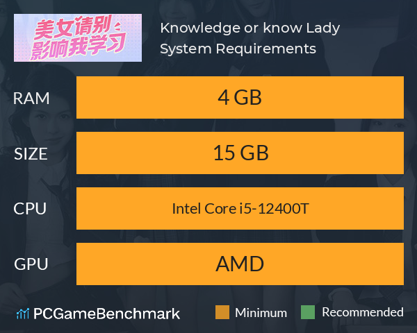 Knowledge, or know Lady System Requirements PC Graph - Can I Run Knowledge, or know Lady