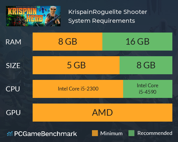 Krispain:Roguelite Shooter System Requirements PC Graph - Can I Run Krispain:Roguelite Shooter Krispain:Roguelite Shooter System Requirements PC Graph - Can I Run Krispain:Roguelite Shooter