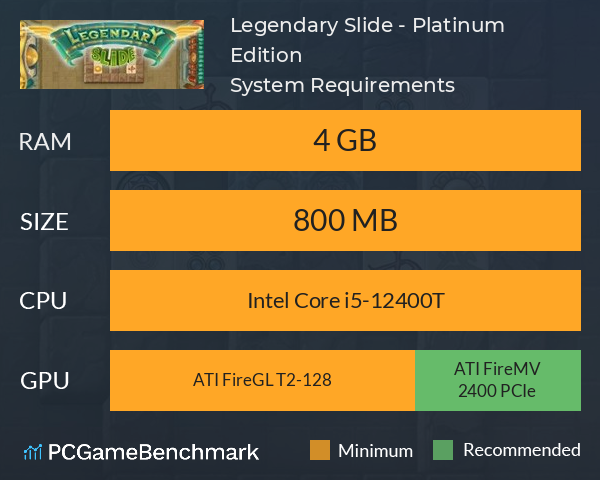 Legendary Slide - Platinum Edition System Requirements PC Graph - Can I Run Legendary Slide - Platinum Edition Legendary Slide - Platinum Edition System Requirements PC Graph - Can I Run Legendary Slide - Platinum Edition