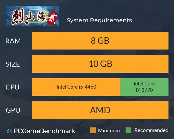 烈山海贰 System Requirements PC Graph - Can I Run 烈山海贰 烈山海贰 System Requirements PC Graph - Can I Run 烈山海贰