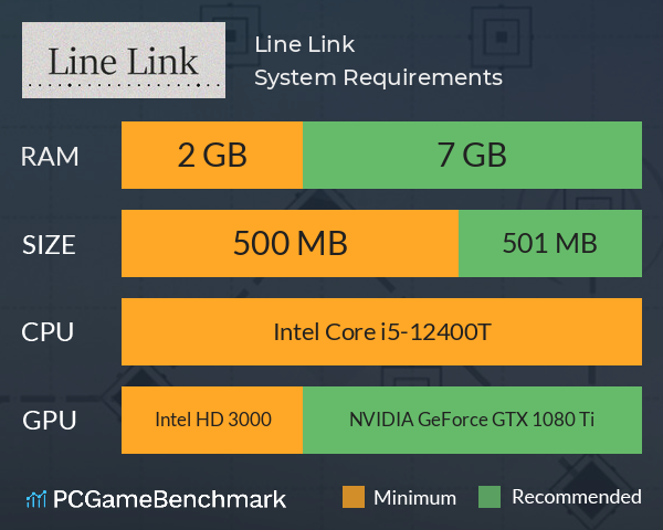 Line Link System Requirements PC Graph - Can I Run Line Link