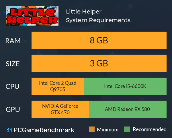 Little Helper System Requirements PC Graph - Can I Run Little Helper Little Helper System Requirements PC Graph - Can I Run Little Helper