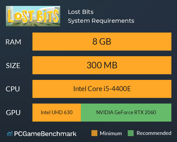 Lost Bits System Requirements PC Graph - Can I Run Lost Bits Lost Bits System Requirements PC Graph - Can I Run Lost Bits