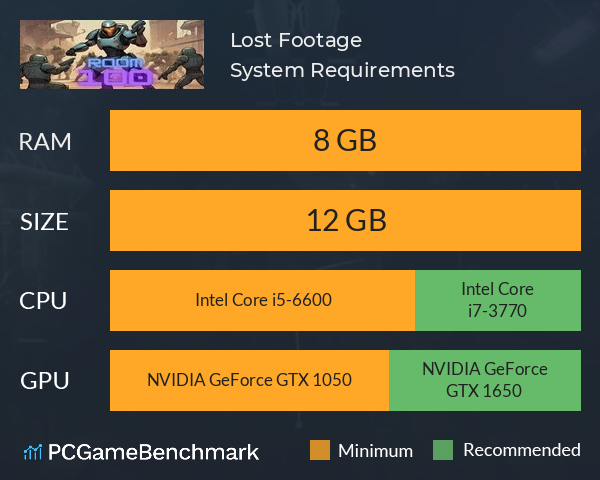 Lost Footage System Requirements PC Graph - Can I Run Lost Footage Lost Footage System Requirements PC Graph - Can I Run Lost Footage