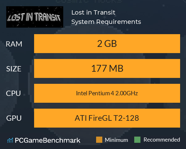 Lost in Transit System Requirements PC Graph - Can I Run Lost in Transit Lost in Transit System Requirements PC Graph - Can I Run Lost in Transit