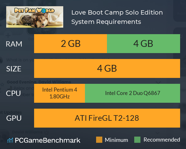 Love Boot Camp: Solo Edition System Requirements PC Graph - Can I Run Love Boot Camp: Solo Edition Love Boot Camp: Solo Edition System Requirements PC Graph - Can I Run Love Boot Camp: Solo Edition