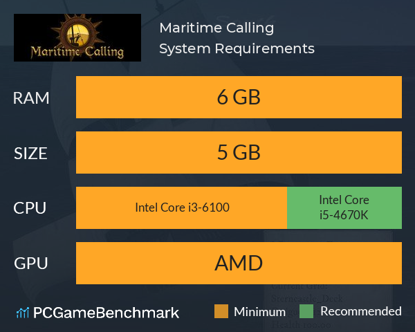 Maritime Calling System Requirements PC Graph - Can I Run Maritime Calling Maritime Calling System Requirements PC Graph - Can I Run Maritime Calling