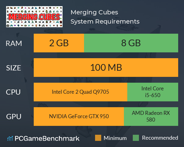 Merging Cubes System Requirements PC Graph - Can I Run Merging Cubes Merging Cubes System Requirements PC Graph - Can I Run Merging Cubes